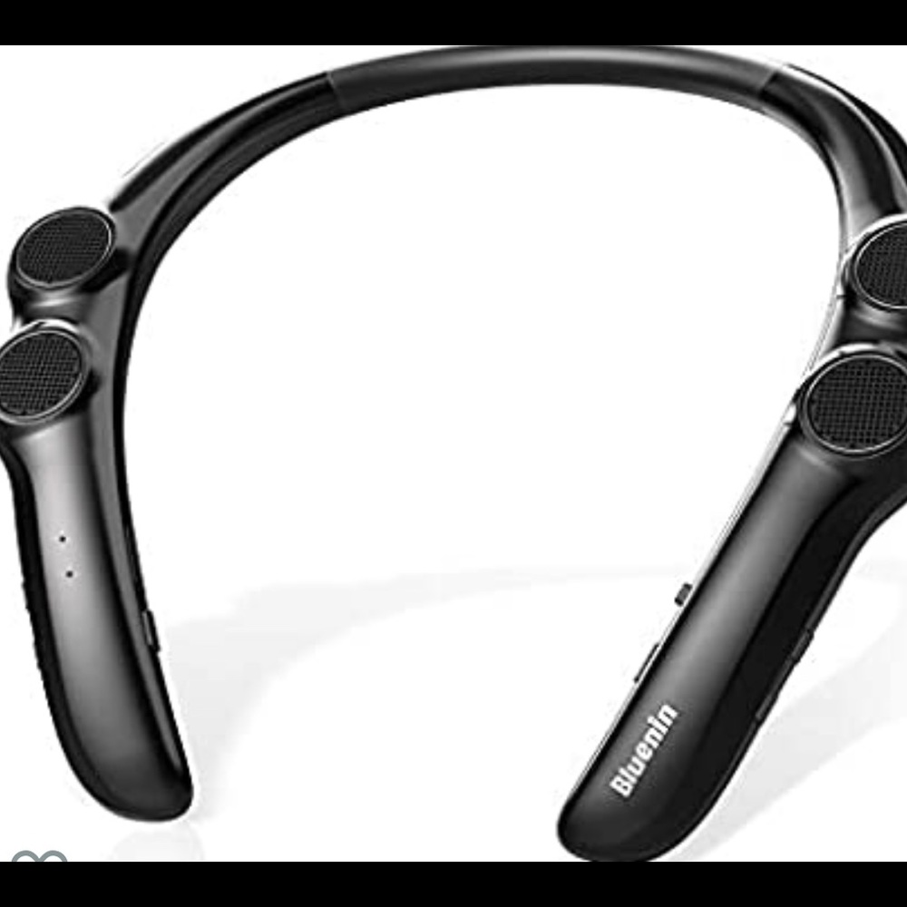 Neckband Bluetooth Wearable Speaker,Bluenin Wirele